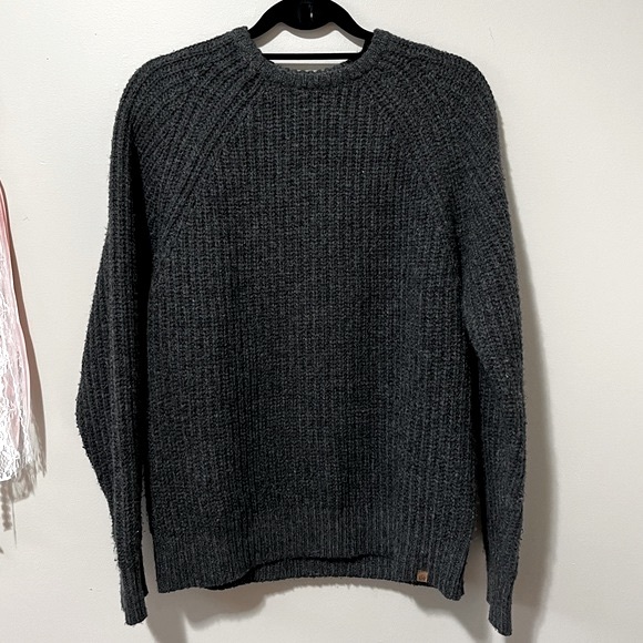 obey worldwide knit wool blend pullover sweater - Picture 8 of 9